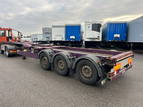 Web Trailer LPRS24 Heckschieber 1x20 ft 2x20 ft 1x40 ft mehrere Einheiten verfügbar - Container transporter/ Swap body semi-trailer: picture 2 Web Trailer LPRS24 Heckschieber 1x20 ft 2x20 ft 1x40 ft mehrere Einheiten verfügbar - Container transporter/ Swap body semi-trailer: picture 2