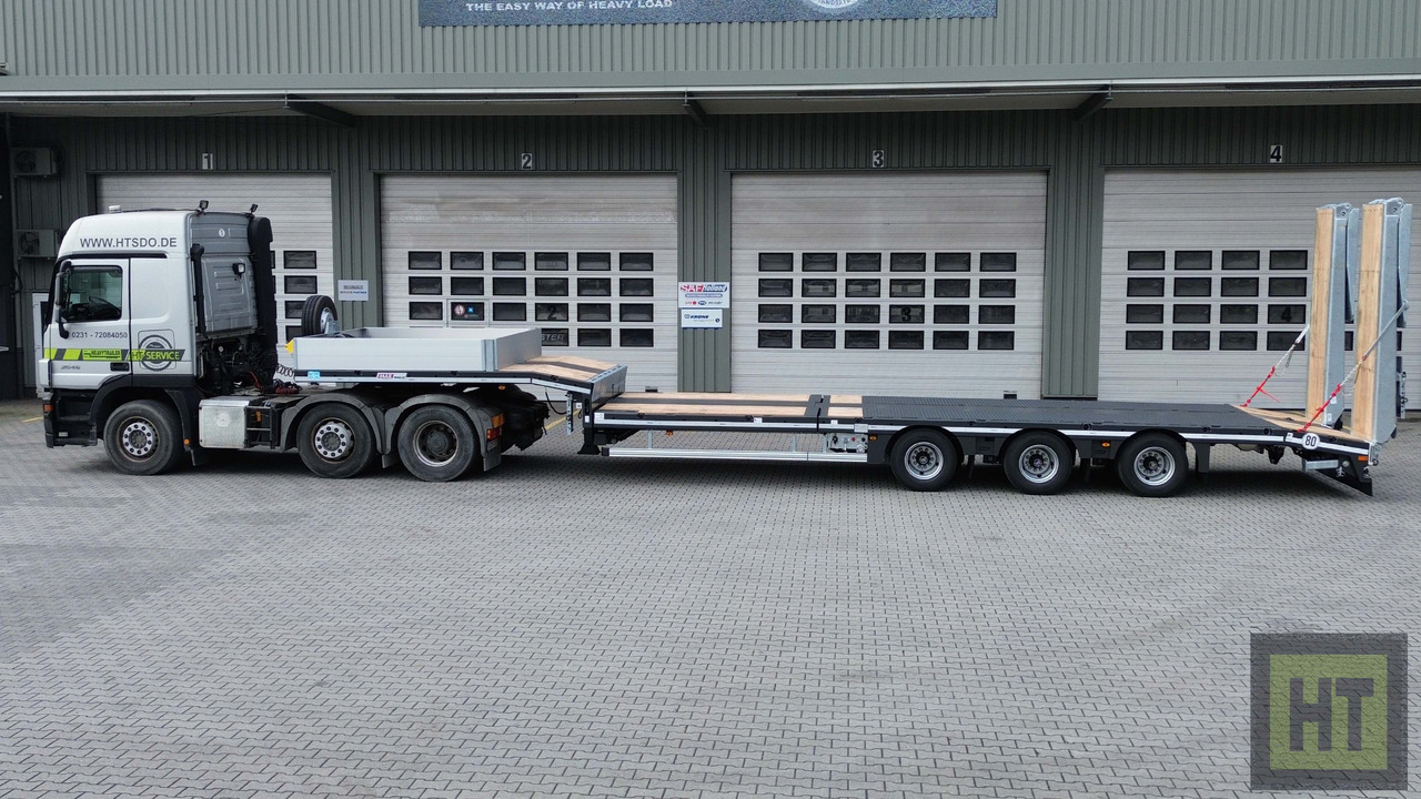 New Low loader semi-trailer Faymonville MAX Trailer 3-Achs-Semi-hydr.Ladeboden mit Rampen-Holzbelag: picture 6 New Low loader semi-trailer Faymonville MAX Trailer 3-Achs-Semi-hydr.Ladeboden mit Rampen-Holzbelag: picture 6