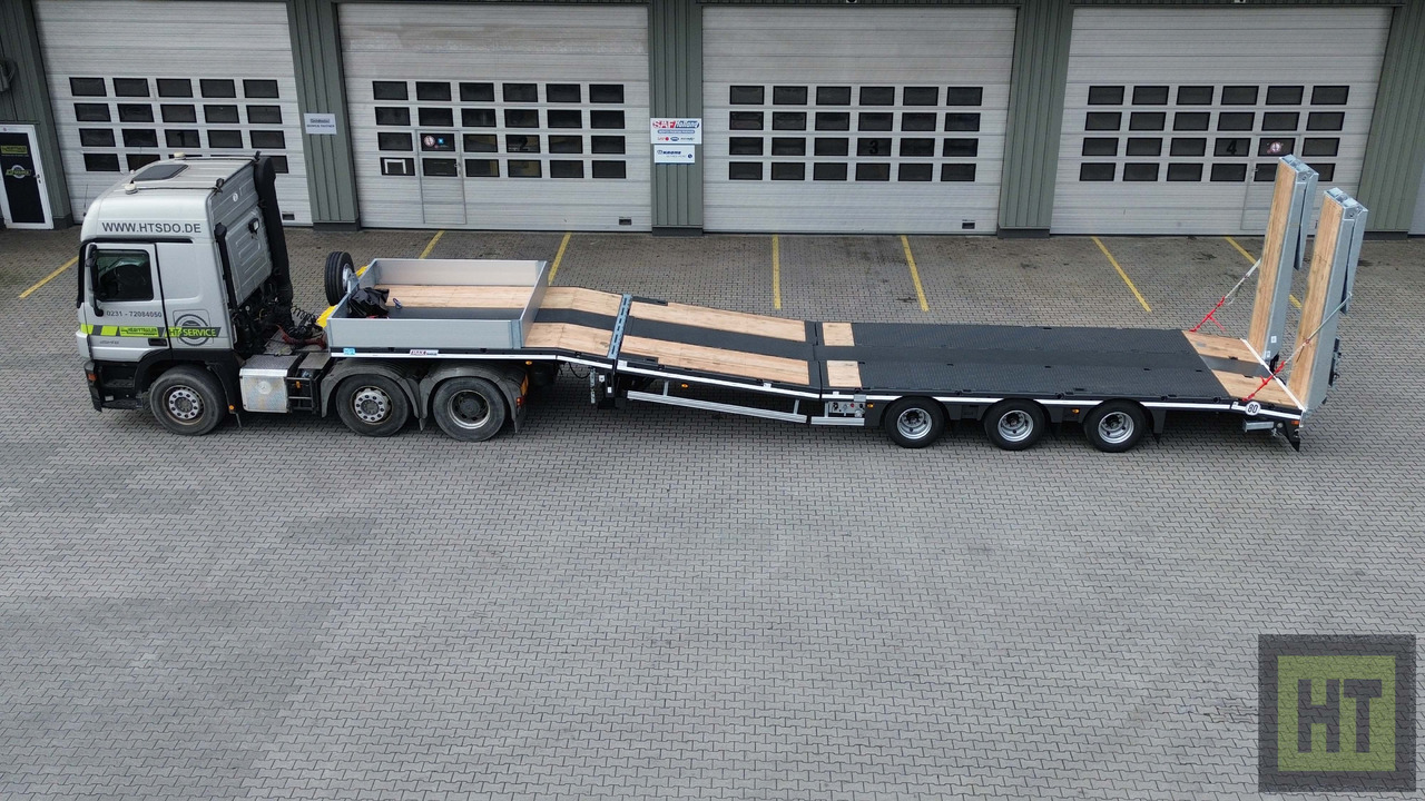 New Low loader semi-trailer Faymonville MAX Trailer 3-Achs-Semi-hydr.Ladeboden mit Rampen-Holzbelag: picture 8 New Low loader semi-trailer Faymonville MAX Trailer 3-Achs-Semi-hydr.Ladeboden mit Rampen-Holzbelag: picture 8