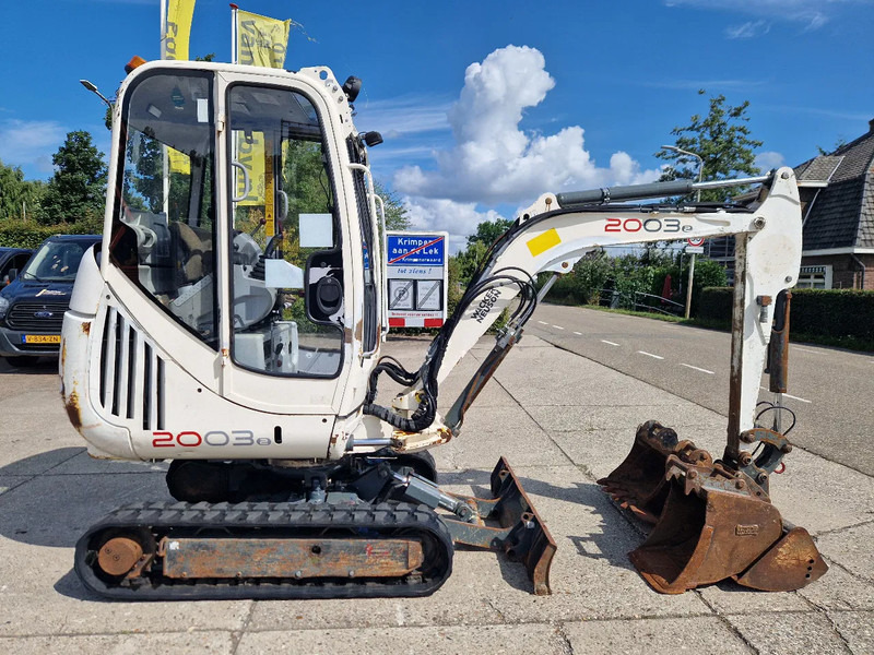 WACKER NEUSON 2003RD met nivelleersysteem - Mini excavator: picture 3 WACKER NEUSON 2003RD met nivelleersysteem - Mini excavator: picture 3