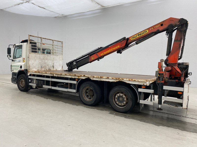 Dropside/ Flatbed truck, Crane truck DAF CF75.250 - 6x2: picture 7