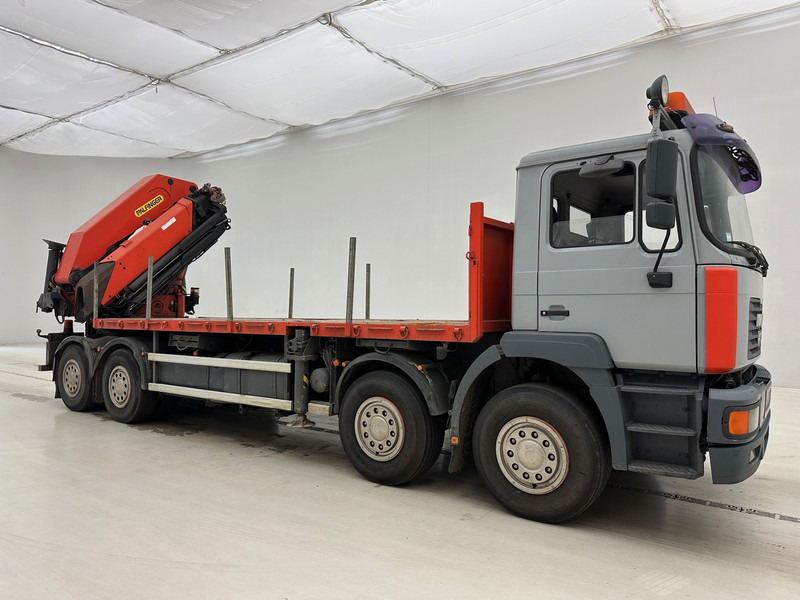 MAN 41.414 - 8x4 - Dropside/ Flatbed truck, Crane truck: picture 3 MAN 41.414 - 8x4 - Dropside/ Flatbed truck, Crane truck: picture 3