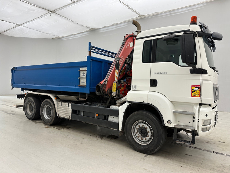 MAN TGS 26.400 - 6x4 - Tipper, Crane truck: picture 3 MAN TGS 26.400 - 6x4 - Tipper, Crane truck: picture 3