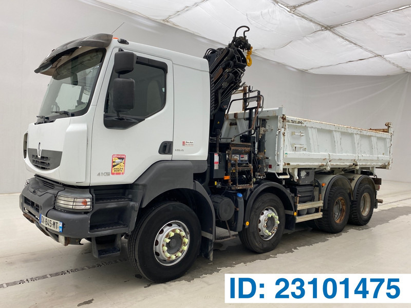 Renault Kerax 410 DXi - 8x4 - Tipper, Crane truck: picture 1 Renault Kerax 410 DXi - 8x4 - Tipper, Crane truck: picture 1