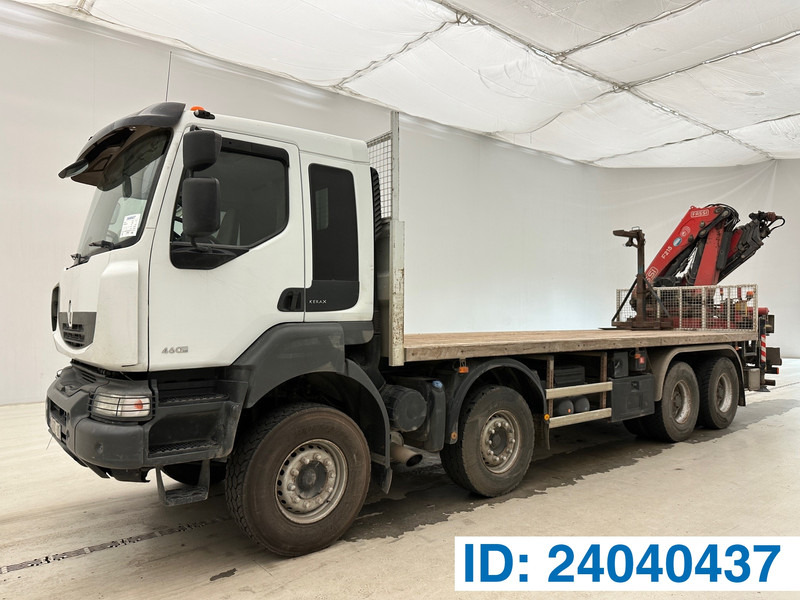 Renault Kerax 460 DXi - 8x4* - Dropside/ Flatbed truck, Crane truck: picture 1 Renault Kerax 460 DXi - 8x4* - Dropside/ Flatbed truck, Crane truck: picture 1