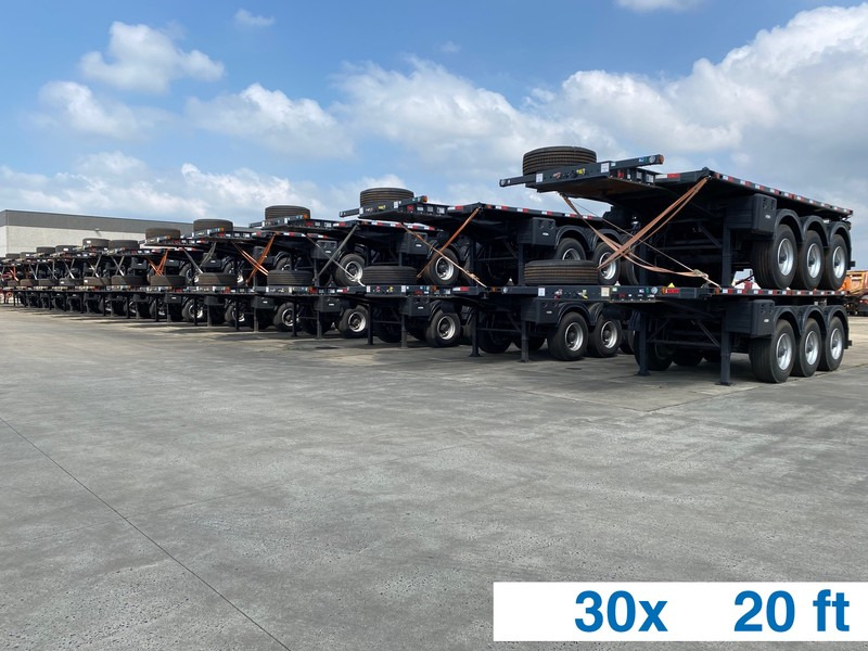 SERGOMEL Chassis/Plateau 20FT - NEW* - Container transporter/ Swap body semi-trailer: picture 1 SERGOMEL Chassis/Plateau 20FT - NEW* - Container transporter/ Swap body semi-trailer: picture 1