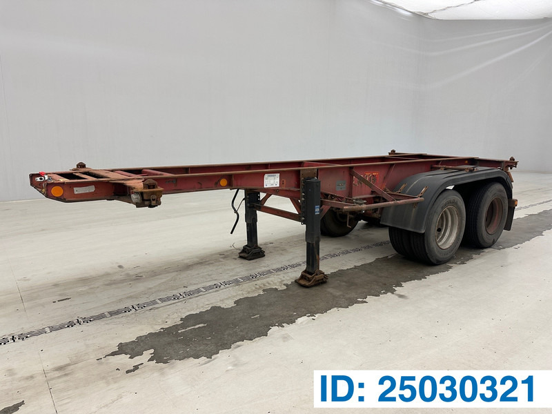 Van Hool Skelet 20 ft - Container transporter/ Swap body semi-trailer: picture 1 Van Hool Skelet 20 ft - Container transporter/ Swap body semi-trailer: picture 1