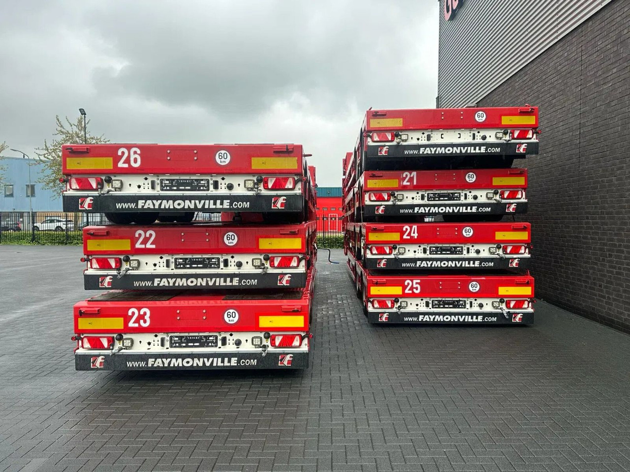 Faymonville G-S42-1BBA SEMIE 2 ASSER UITSCHUIFBAAR BJR 2022 - Low loader semi-trailer: picture 5 Faymonville G-S42-1BBA SEMIE 2 ASSER UITSCHUIFBAAR BJR 2022 - Low loader semi-trailer: picture 5