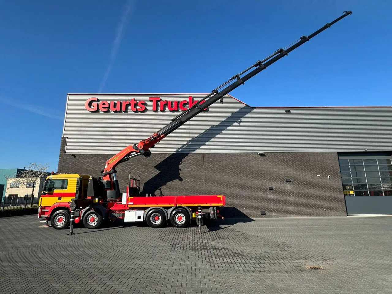 MAN 35.480 8X4H-6 BL MET PALFINGER PK92002-SH H KRAA - Crane truck: picture 5 MAN 35.480 8X4H-6 BL MET PALFINGER PK92002-SH H KRAA - Crane truck: picture 5