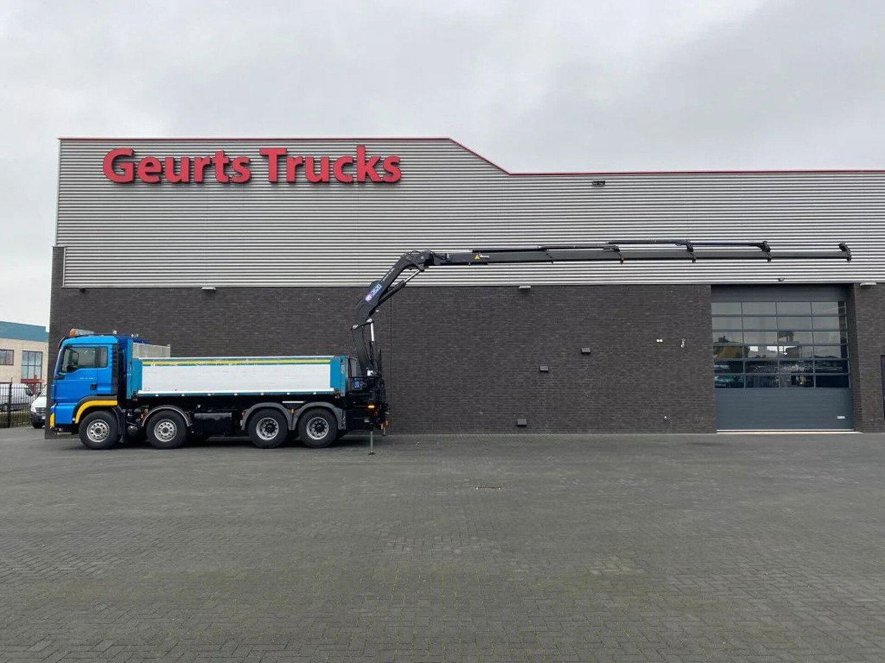 MAN TGS 35.480 8X4 KIPPER/TIPPER + HMF 2620-K5 KRAAN - Tipper, Crane truck: picture 5 MAN TGS 35.480 8X4 KIPPER/TIPPER + HMF 2620-K5 KRAAN - Tipper, Crane truck: picture 5