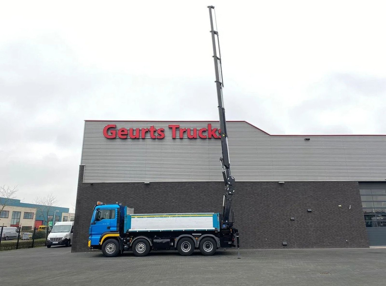 MAN TGS 35.480 8X4 KIPPER/TIPPER + HMF 2620-K5 KRAAN - Tipper, Crane truck: picture 3 MAN TGS 35.480 8X4 KIPPER/TIPPER + HMF 2620-K5 KRAAN - Tipper, Crane truck: picture 3