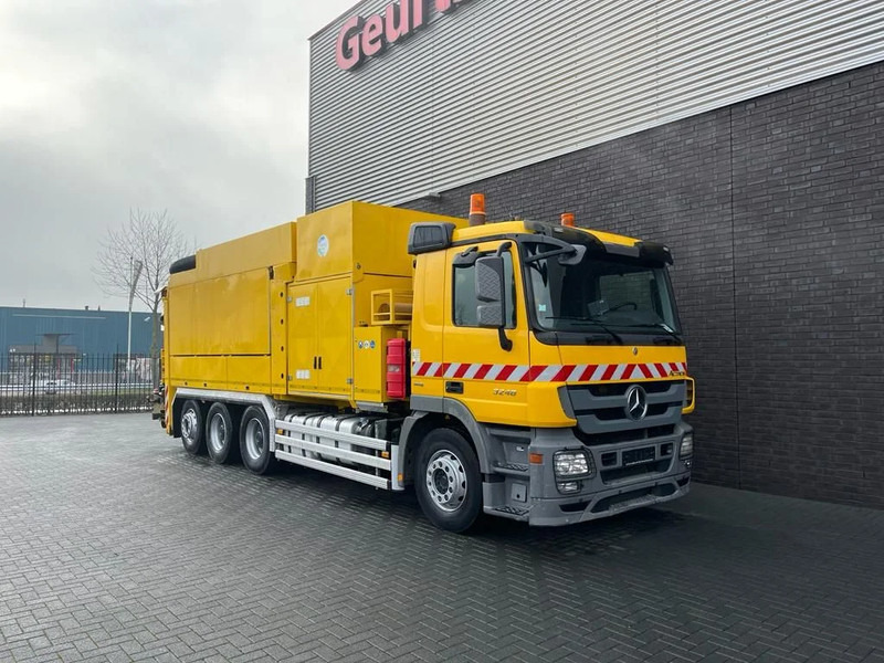 Leasing of Mercedes-Benz Actros 3248 8X4 TRIDEM MTS DINO 12 SAUGBAGGER/SUCTIONEXAVATOR/GRONDZUIGER Mercedes-Benz Actros 3248 8X4 TRIDEM MTS DINO 12 SAUGBAGGER/SUCTIONEXAVATOR/GRONDZUIGER: picture 6