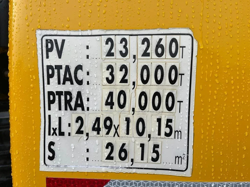 Leasing of Mercedes-Benz Actros 3248 8X4 TRIDEM MTS DINO 12 SAUGBAGGER/SUCTIONEXAVATOR/GRONDZUIGER Mercedes-Benz Actros 3248 8X4 TRIDEM MTS DINO 12 SAUGBAGGER/SUCTIONEXAVATOR/GRONDZUIGER: picture 17