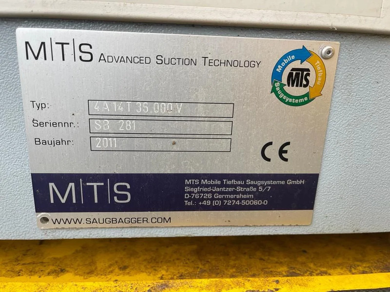 Leasing of Mercedes-Benz Actros 3248 8X4 TRIDEM MTS DINO 12 SAUGBAGGER/SUCTIONEXAVATOR/GRONDZUIGER Mercedes-Benz Actros 3248 8X4 TRIDEM MTS DINO 12 SAUGBAGGER/SUCTIONEXAVATOR/GRONDZUIGER: picture 12