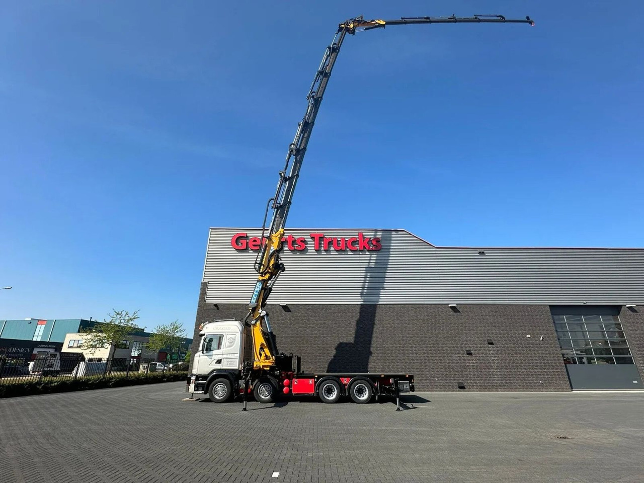 Scania G450 8X4 + EFFER 1255/8S + JIB 6S HD KRAAN/KRAN/ - Crane truck: picture 3 Scania G450 8X4 + EFFER 1255/8S + JIB 6S HD KRAAN/KRAN/ - Crane truck: picture 3
