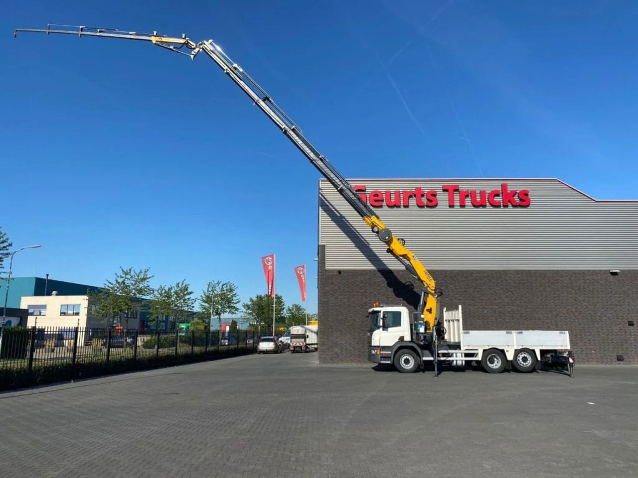 Scania P250 6X2 + COPMA 510.7 + JIB J4 KRAAN/KRAN/CRANE - Crane truck: picture 5 Scania P250 6X2 + COPMA 510.7 + JIB J4 KRAAN/KRAN/CRANE - Crane truck: picture 5