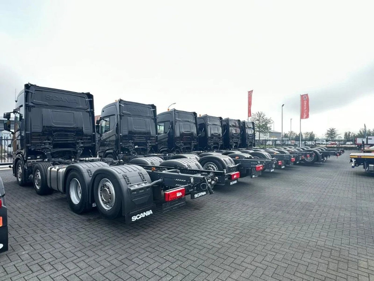 Cab chassis truck Scania R540 NGS 8X2 CHASSIS NIEUW/NEUE/NEW FULL OPTIONS: picture 27