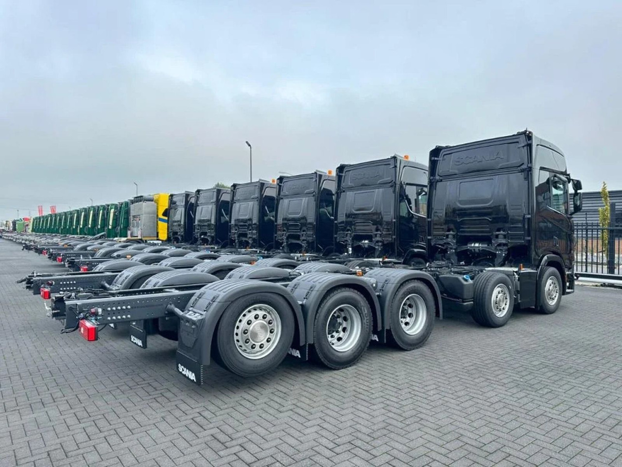 Cab chassis truck Scania R540 NGS 8X2 CHASSIS NIEUW/NEUE/NEW FULL OPTIONS: picture 28