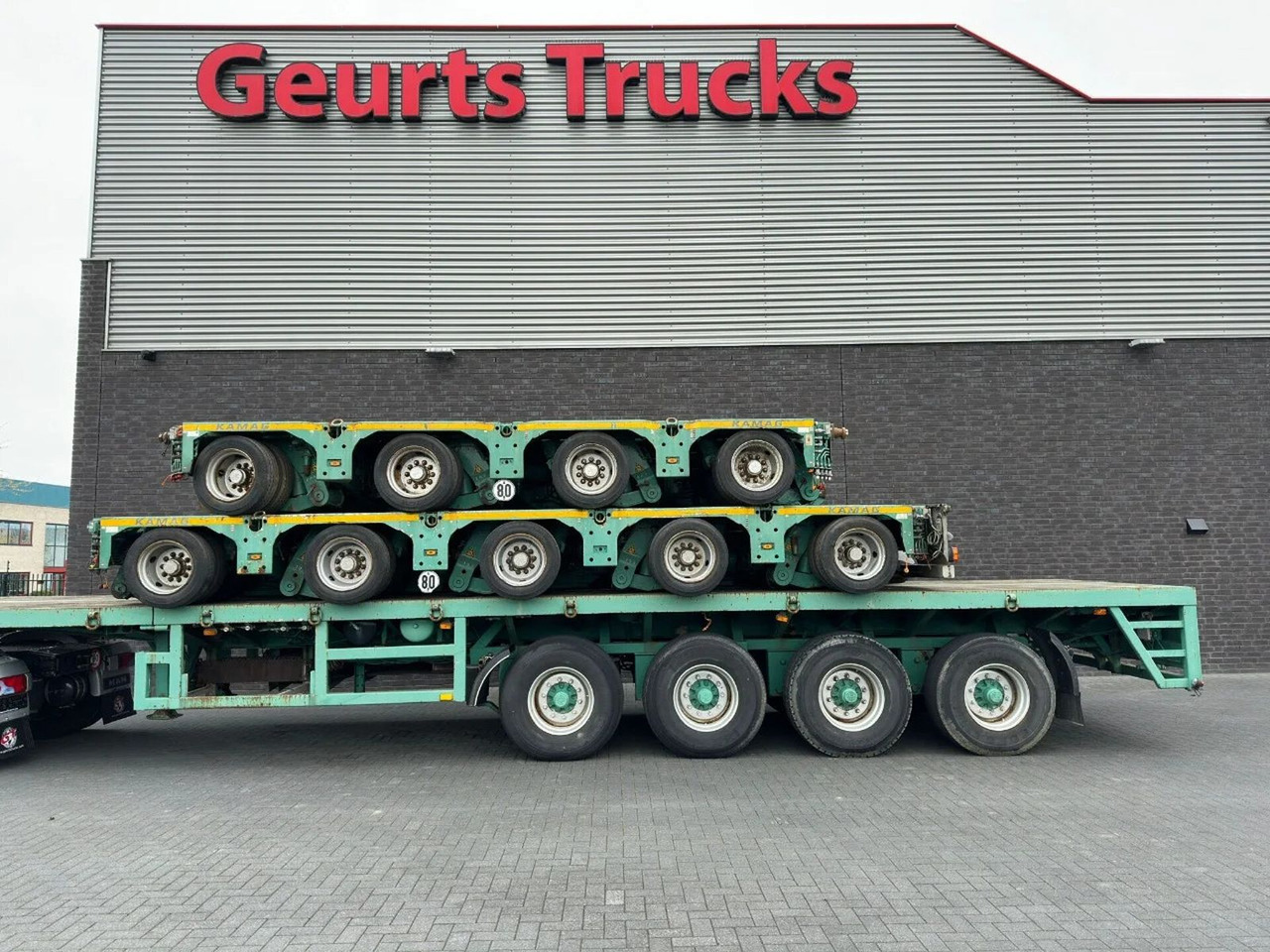Kamag K22 12 MODULE AXEL LINES WITH GREINER BED - Semi-trailer: picture 2 Kamag K22 12 MODULE AXEL LINES WITH GREINER BED - Semi-trailer: picture 2