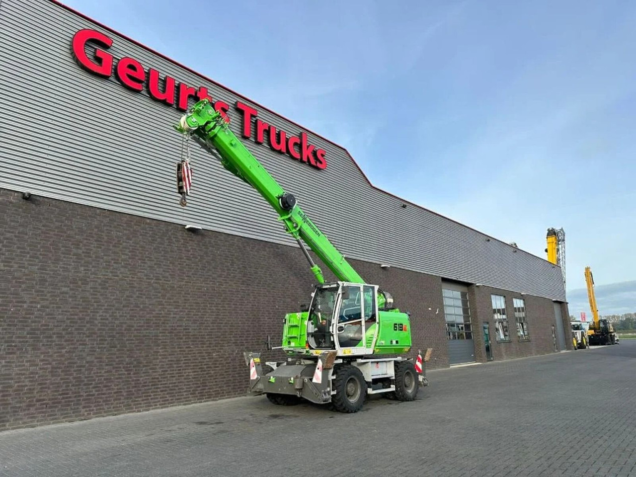 Sennebogen 613E TELESCOPIC CRANE + JIB KRAAN/KRAN/CRANE/GRU - Tower crane: picture 5 Sennebogen 613E TELESCOPIC CRANE + JIB KRAAN/KRAN/CRANE/GRU - Tower crane: picture 5