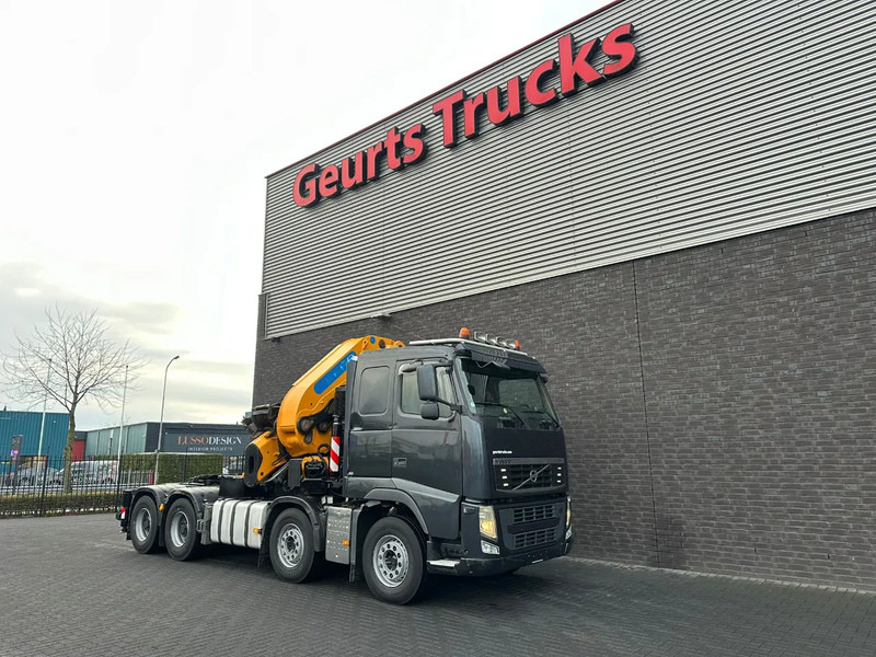 Crane truck Volvo FH 480 8X4 TREKKER + EFFER 1355/8S KRAAN/KRAN/CRANE/GRUA: picture 17