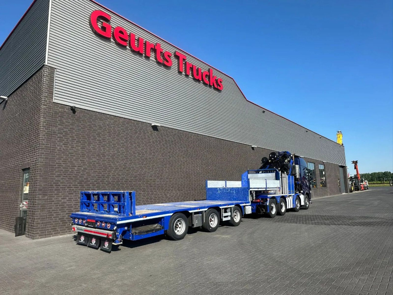 Volvo FH 540 8X4 TREKKER / BAKWAGEN MET PALFINGER PK13 - Crane truck: picture 5 Volvo FH 540 8X4 TREKKER / BAKWAGEN MET PALFINGER PK13 - Crane truck: picture 5