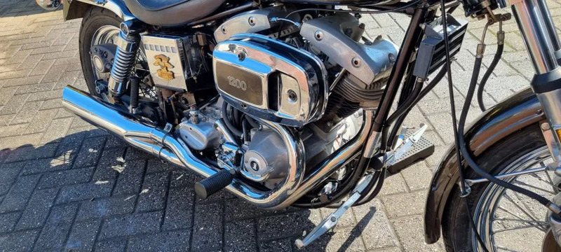 Motorcycle Harley-Davidson FXE SUPER GLIDE... 1200 AMF first paint: picture 6