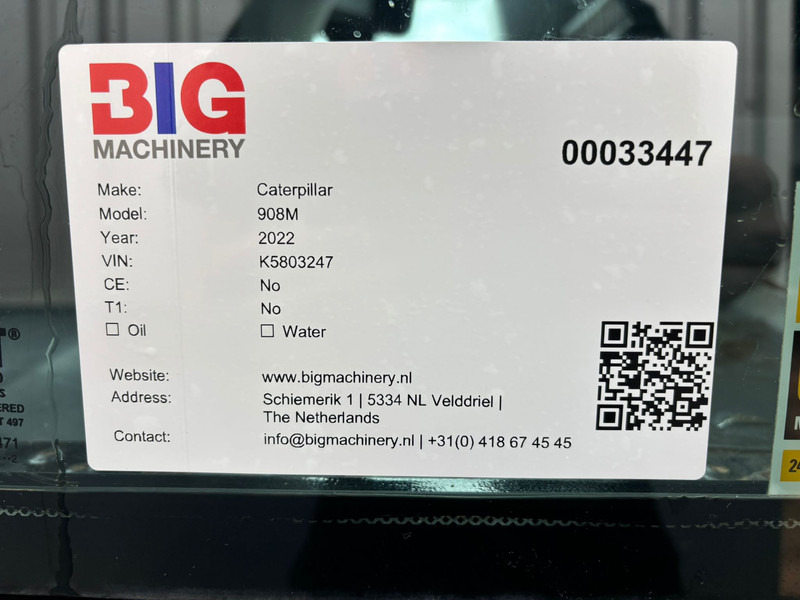 Wheel loader Caterpillar 908M: picture 19