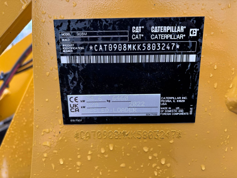 Wheel loader Caterpillar 908M: picture 20