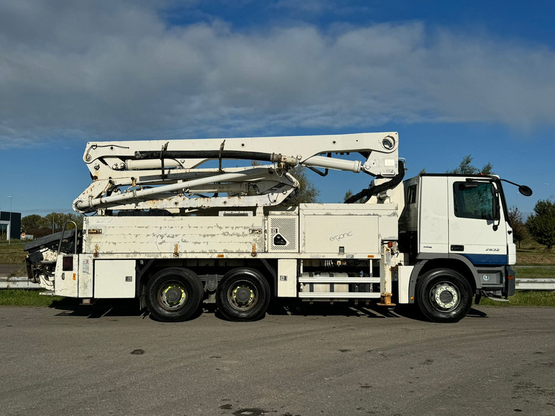 MERCEDESBENZ Actros 2632 6x4 with Putzmeister BSF 24-4 11 24m concrete pump - Concrete pump truck: picture 5 MERCEDESBENZ Actros 2632 6x4 with Putzmeister BSF 24-4 11 24m concrete pump - Concrete pump truck: picture 5