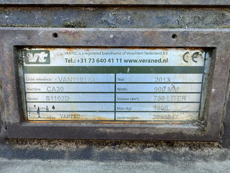 Verachtert Vantec CW40 / CW30 sorting grapple - Grapple: picture 4 Verachtert Vantec CW40 / CW30 sorting grapple - Grapple: picture 4