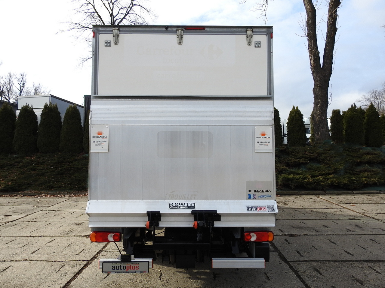 Box van FIAT DUCATO BOX LIFT 8 PALLETS CRUISE CONTROL NAVIGATION AIR CONDITIONING LED LIGHTS  130HP: picture 10