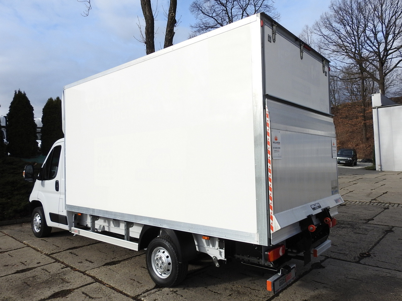 Box van FIAT DUCATO BOX LIFT 8 PALLETS CRUISE CONTROL NAVIGATION AIR CONDITIONING LED LIGHTS  130HP: picture 9