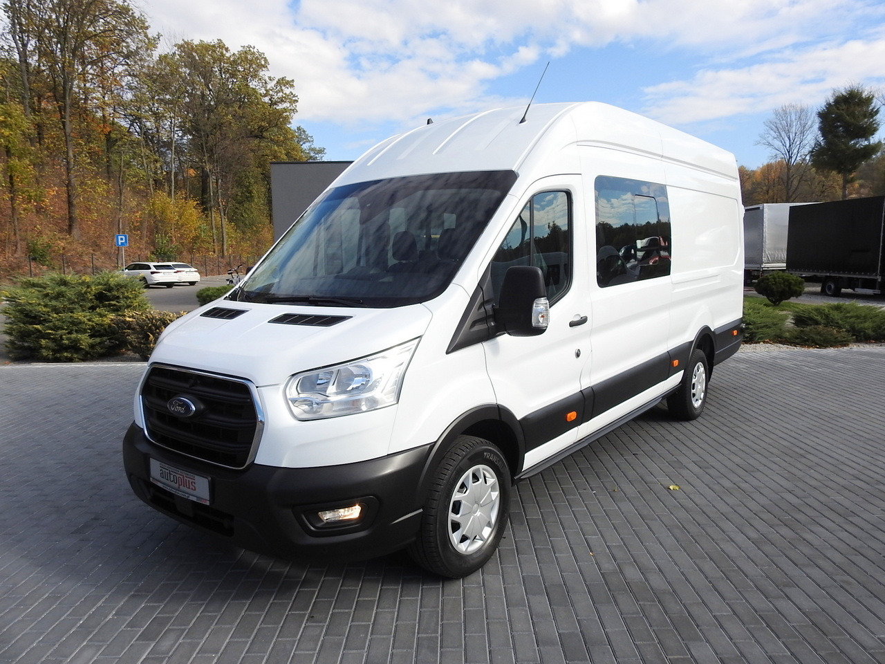 Panel van FORD TRANSIT BOX DELIVERY VAN 6 SEATS CRUISE CONTROL AIR CONDITIONING LED LIGHTS  130HP: picture 18