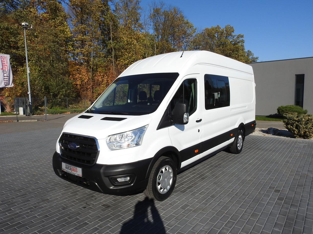 Panel van FORD TRANSIT BOX DELIVERY VAN 6 SEATS CRUISE CONTROL AIR CONDITIONING LED LIGHTS  130HP: picture 6