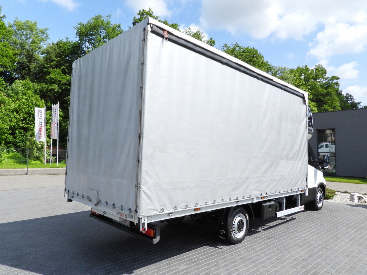 Curtain side van IVECO DAILY 35S18 TARPAULIN 10 PALLETS CRUISE CONTROL LED LIGHTS AIR CONDITIONING  180HP: picture 13