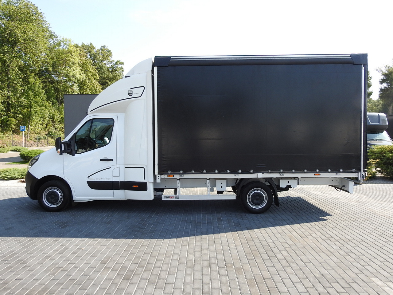Curtain side van OPEL MOVANO TARPAULIN 8 PALLETS WEBASTO CRUISE CONTROL AIR CONDITIONING LED LIGHTS PNEUMATICS  165HP: picture 9