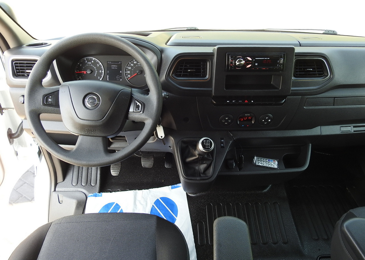 Curtain side van OPEL MOVANO TARPAULIN 8 PALLETS WEBASTO CRUISE CONTROL AIR CONDITIONING LED LIGHTS PNEUMATICS  165HP: picture 36