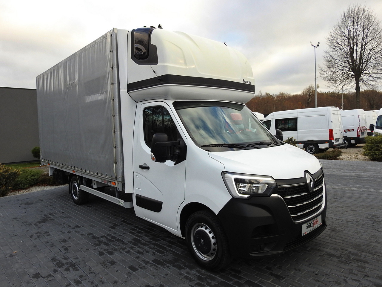 RENAULT MASTER TARPAULIN 10 PALLETS WEBASTO CRUISE CONTROL AIR CONDITIONING LED LIGHTS PNEUMATICS 165HP - Curtain side van: picture 4 RENAULT MASTER TARPAULIN 10 PALLETS WEBASTO CRUISE CONTROL AIR CONDITIONING LED LIGHTS PNEUMATICS 165HP - Curtain side van: picture 4