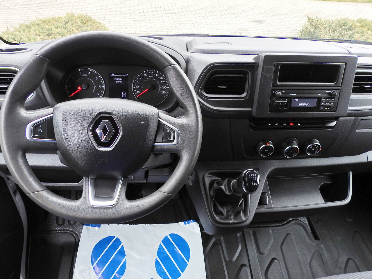 Curtain side van RENAULT MASTER  TARPAULIN 10 PALLETS WEBASTO CRUISE CONTROL LED LIGHTS PNEUMATICS AIR CONDITIONING  165HP: picture 30