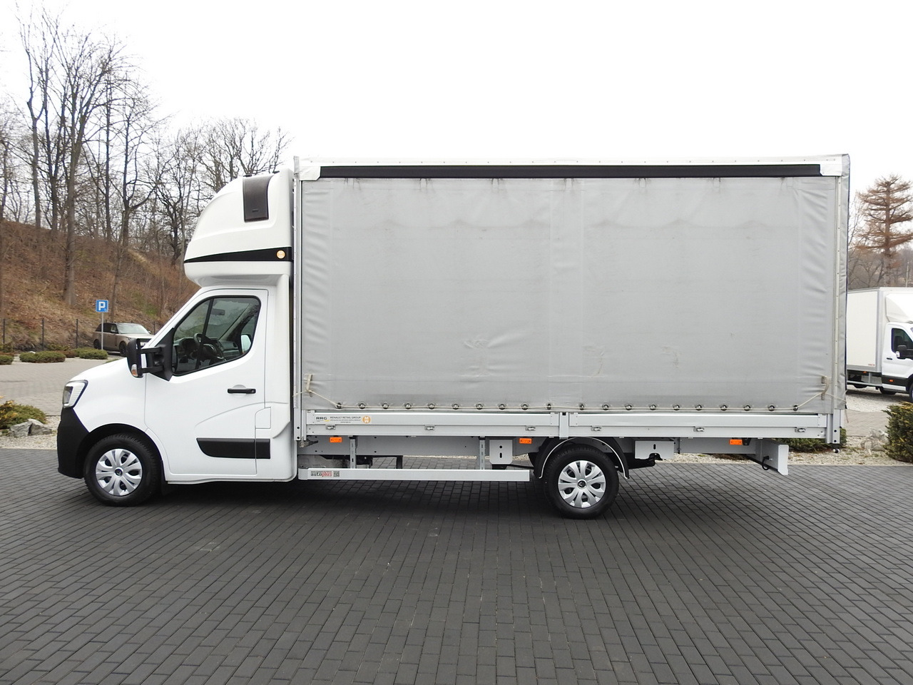 Curtain side van RENAULT MASTER  TARPAULIN 10 PALLETS WEBASTO CRUISE CONTROL LED LIGHTS PNEUMATICS AIR CONDITIONING  165HP: picture 9