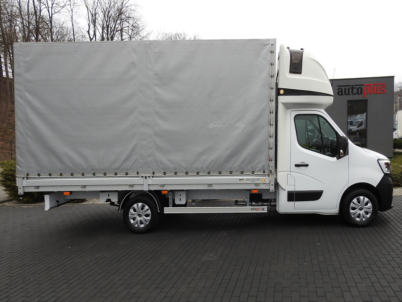Curtain side van RENAULT MASTER  TARPAULIN 10 PALLETS WEBASTO CRUISE CONTROL LED LIGHTS PNEUMATICS AIR CONDITIONING  165HP: picture 7