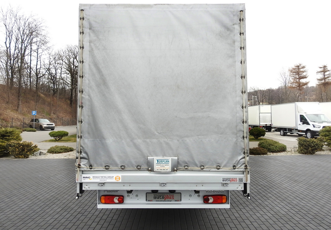 Curtain side van RENAULT MASTER  TARPAULIN 10 PALLETS WEBASTO CRUISE CONTROL LED LIGHTS PNEUMATICS AIR CONDITIONING  165HP: picture 11