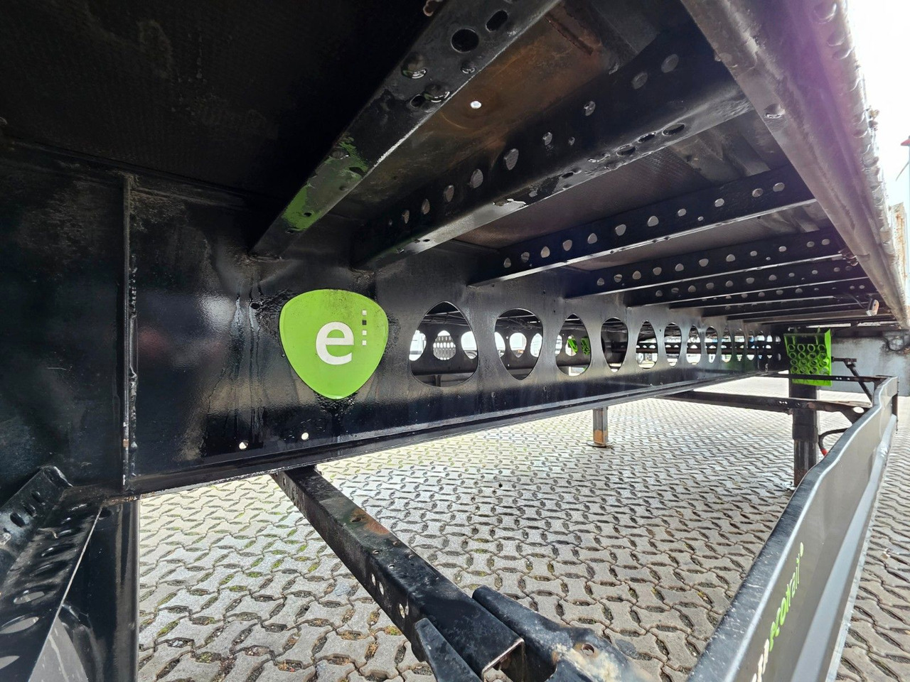 Dropside/ Flatbed semi-trailer Berger SAPL24 / 4.290 kg !!!: picture 12