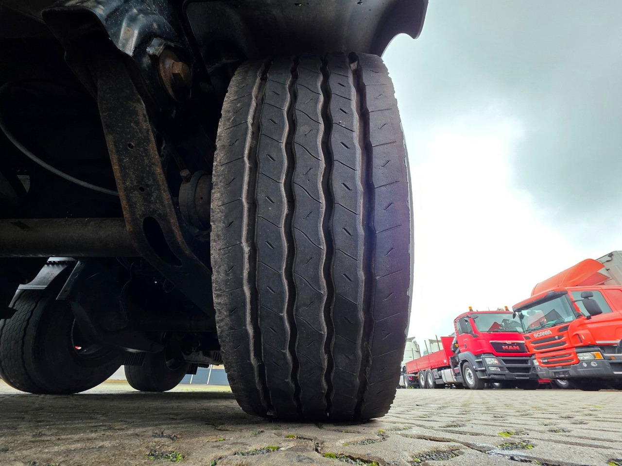 Dropside/ Flatbed semi-trailer Berger SAPL24 / 4.290 kg !!!: picture 24