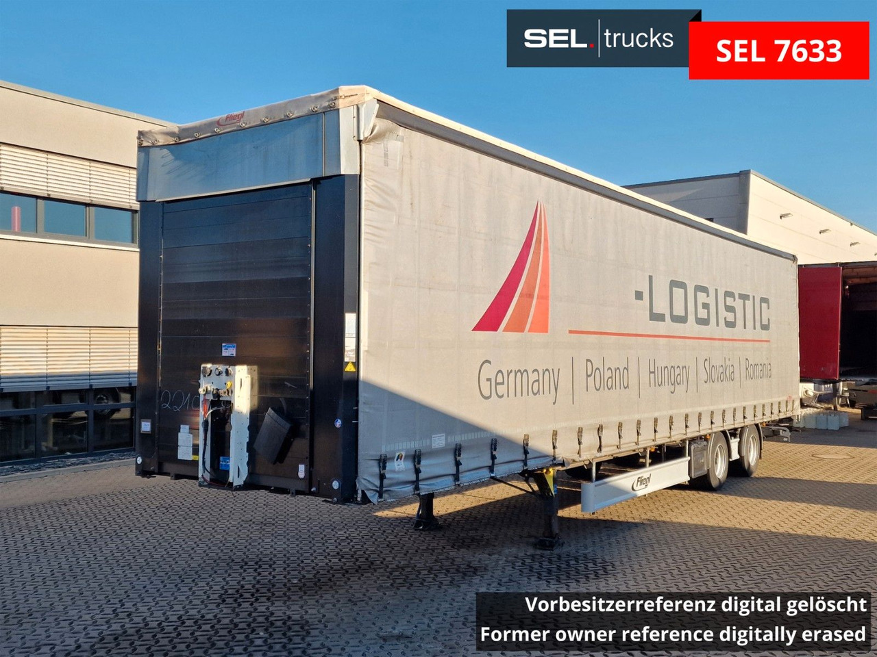 Fliegl SZS320 / Hubdach / EDSCHA / Mega - Curtainsider semi-trailer: picture 1 Fliegl SZS320 / Hubdach / EDSCHA / Mega - Curtainsider semi-trailer: picture 1