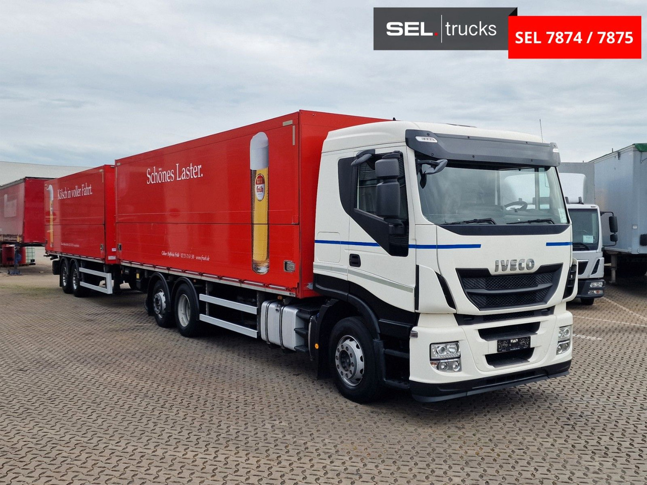 Iveco Stralis 420 / Ladebordwand / Lenkachse /Liftache - Beverage truck: picture 3 Iveco Stralis 420 / Ladebordwand / Lenkachse /Liftache - Beverage truck: picture 3