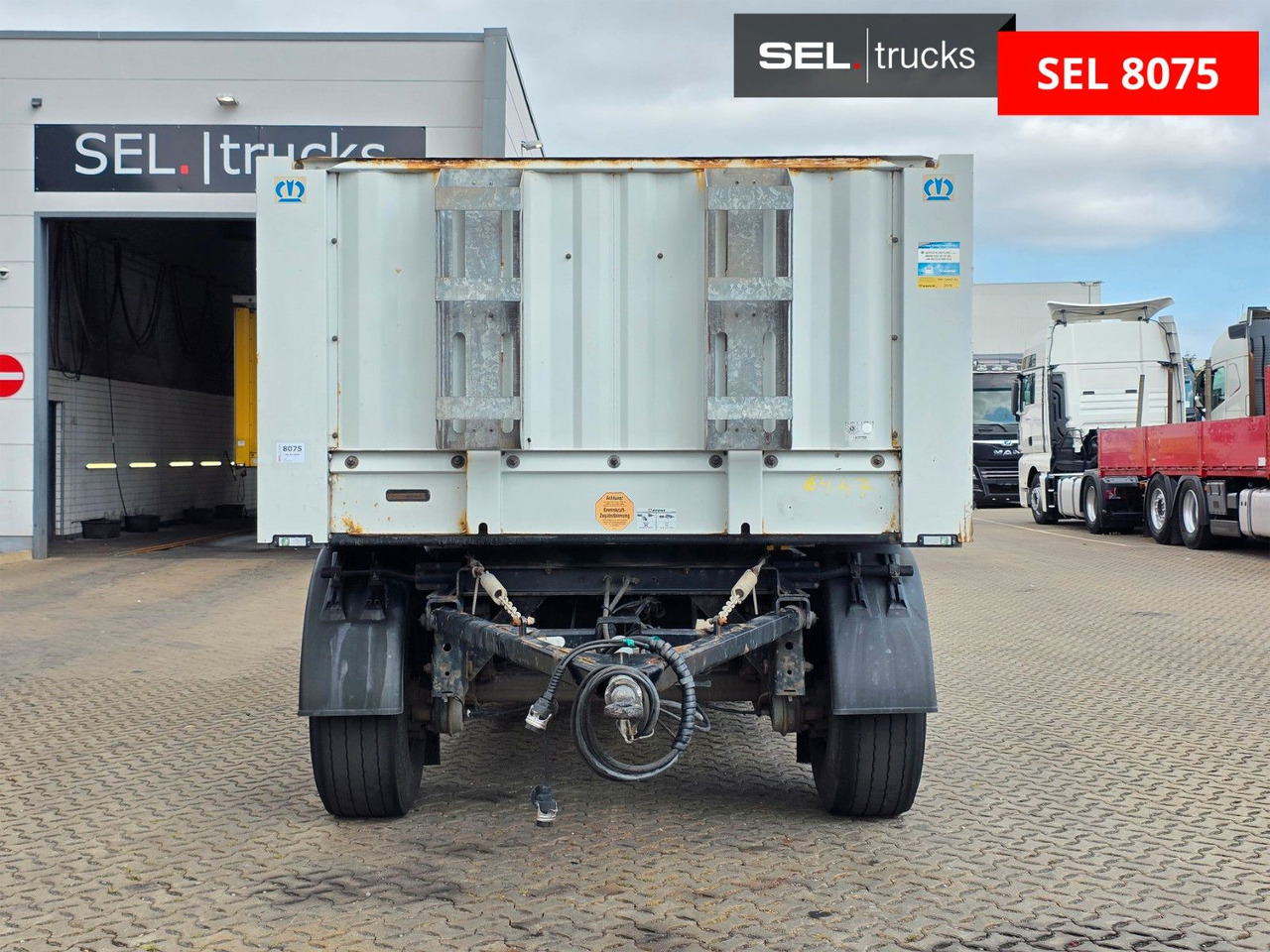 Krone AZ / Baustoff / 40 mm - Dropside/ Flatbed trailer: picture 2 Krone AZ / Baustoff / 40 mm - Dropside/ Flatbed trailer: picture 2