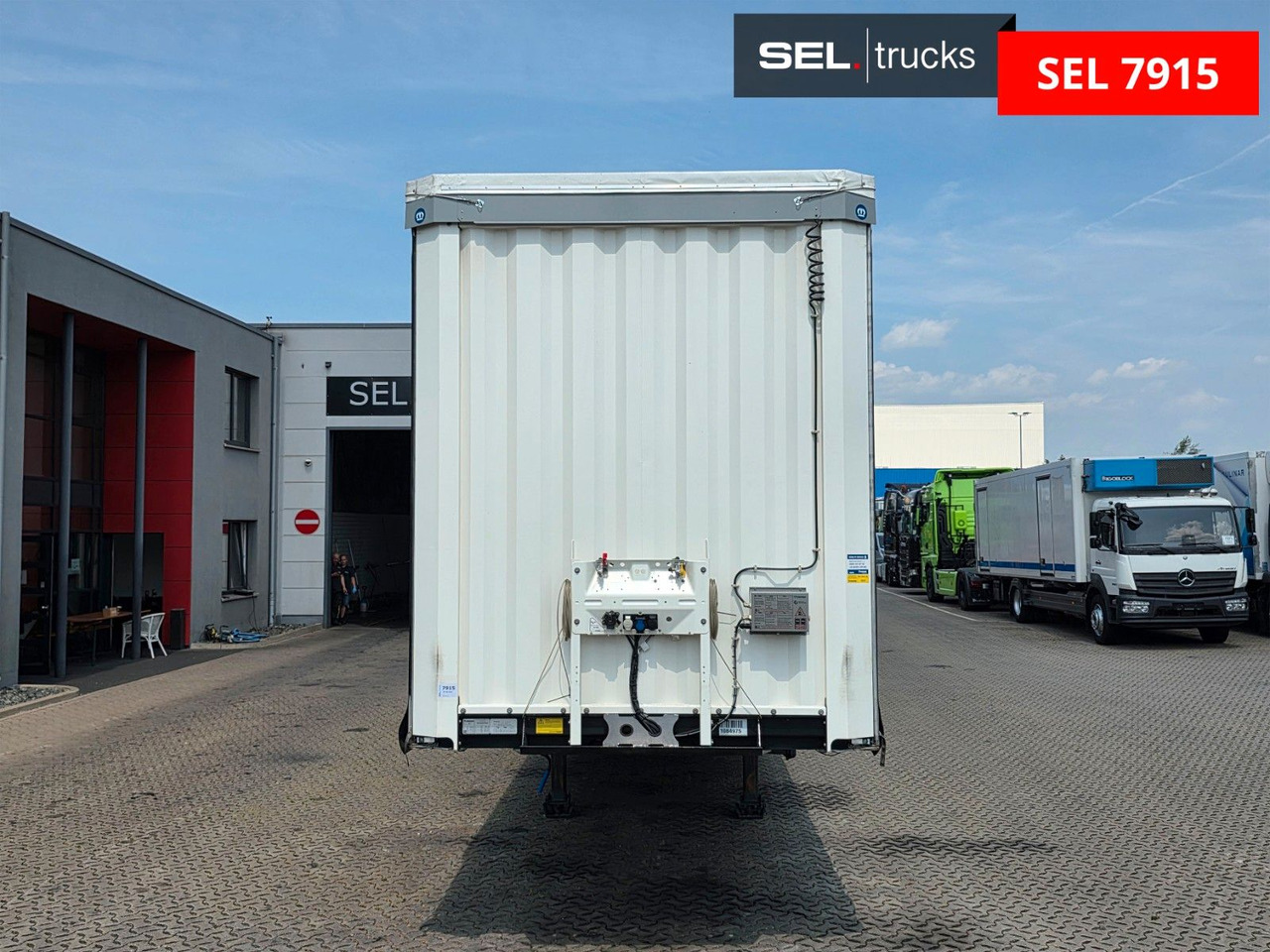 Krone SD / Hubdach / EDSCHA / Mega / Liftachse - Curtainsider semi-trailer: picture 2 Krone SD / Hubdach / EDSCHA / Mega / Liftachse - Curtainsider semi-trailer: picture 2