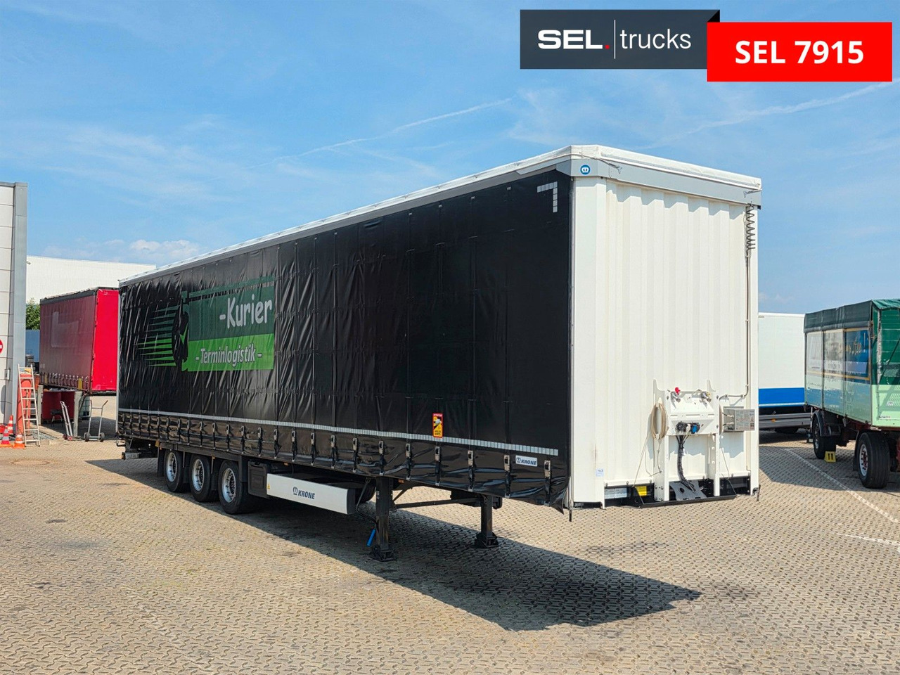 Krone SD / Hubdach / EDSCHA / Mega / Liftachse - Curtainsider semi-trailer: picture 3 Krone SD / Hubdach / EDSCHA / Mega / Liftachse - Curtainsider semi-trailer: picture 3